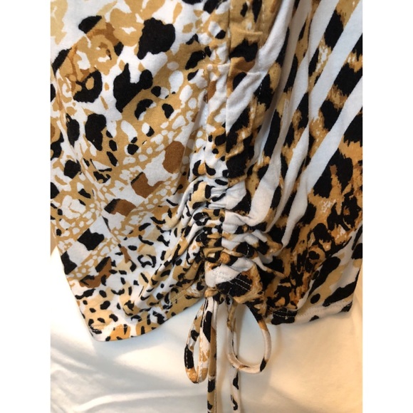 Ruby Rd Animal Print Shirt - Picture 4 of 4